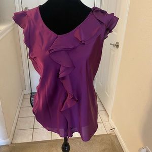 Purple Sunny Leigh top. Size PL.